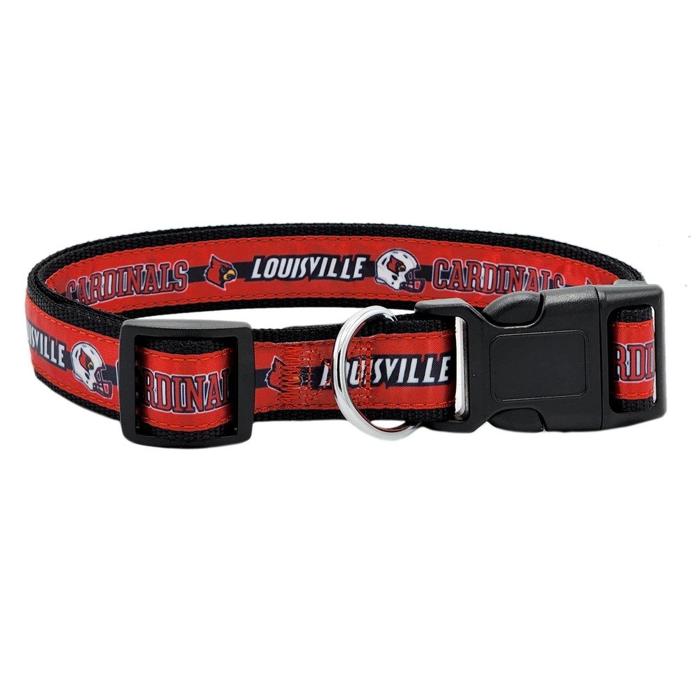 NWT Pets First Louisville Cardinals NCAA Dog & Cat Collar Small